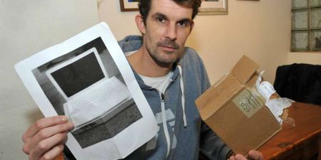 Man Buys Laptop For £300…. Receives A Very Disappointing ‘Package’ In The Post