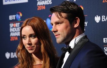 PICTURE: Una and Ben Foden Show Off Their New Arrival