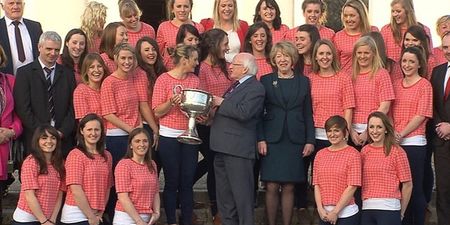 Irish Women in Sport Honoured By President Higgins At Special Reception