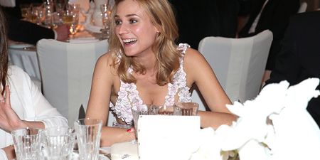 Her Look of the Day – Feminine Frills From Diane Kruger
