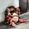 Snap Of Abandoned Children In Train Station Goes Viral As Police Search For Dad Who Dumped Them