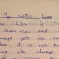 PIC: Grow Up With A Sister? This Galway Girl’s School Copy Will Bring Back Memories