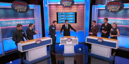 The Avengers Played Family Fortunes On Jimmy Kimmel And It Was BRILLIANT