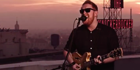 WATCH: Gavin James Performs ‘Book Of Love’ On Top Of Capitol Records In LA