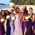 A Different Look for Rihanna As She Plays Bridesmaid at Her Friend’s Wedding