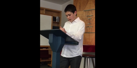 WATCH: 13-Year Old Transgender Boy Makes Heartbreaking Reveal To His Classmates