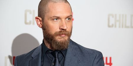 Tom Hardy Poses With His Dog Woodstock For New PETA Campaign