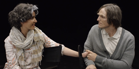 VIDEO: Young Couple See Themselves Aged 70 Years