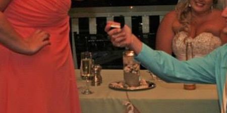 Wedding Guest Pops the Question. Bride Does Not Seem Pleased.
