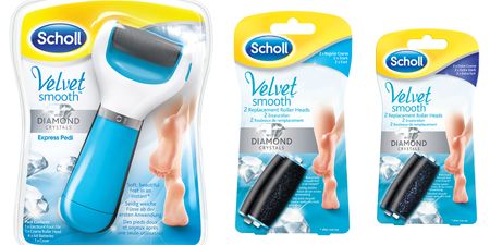 The Beauty Drop: Scholl Express Pedi with Diamond Crystals