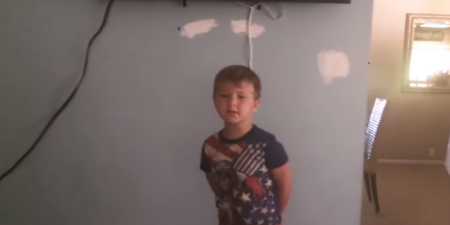 Caught Rotten! This Little Boy Trying to Hide Chocolate is the Funniest Thing You’ll See Today