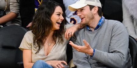 Mila Kunis revealed how she got with Ashton and it’s not what we expected