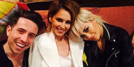 Battle Of The Selfies: Rita Ora And Cheryl Fernandez-Versini Share X Factor Snaps