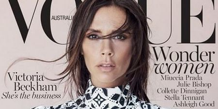 PICTURE: Victoria Beckham Poses For Vogue…And We LOVE It