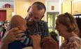 VIDEO: Irish Grandparents Meet Their Grandson For The First Time