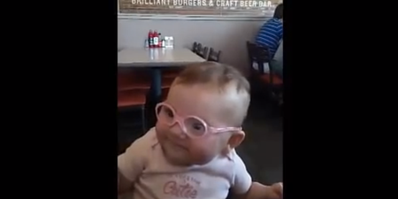 VIDEO: Baby Gets Glasses And Can See Properly For The First Time