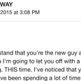 PICS: You Won’t Believe The Warning Email One Guy Got From His Co-Worker