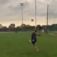 WATCH: Clare Ladies Football Star Kicks Sublime Point From Impossible Angle