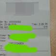 PICTURE: Irish Woman Gets A Very NSFW Receipt From A Shop In New Zealand