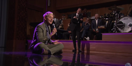 WATCH: Ellen DeGeneres Takes On Jimmy Fallon In Epic Lip Sync Battle