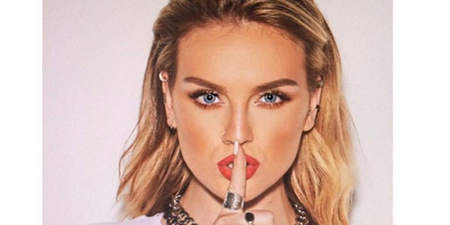It looks very much like Perrie Edwards has just confirmed her new romance