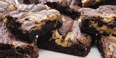 Sunday Sweet Treat: Peanut Butter Swirl Chocolate Brownies