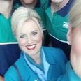 Two Aer Lingus Air Hostesses Had a Close Encounter With The Irish Rugby Team