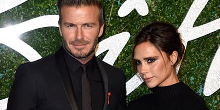 After 18 years of marriage the Beckhams are still having bants