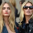 Cara Delevingne And Kate Moss Pose For Steamy Snaps