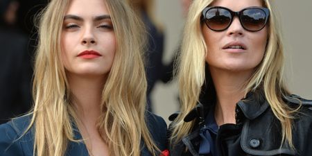 Cara Delevingne And Kate Moss Pose For Steamy Snaps