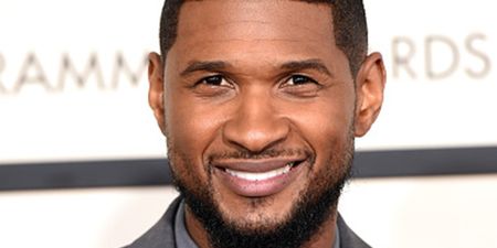 Usher had the best reaction when a DJ started singing his song