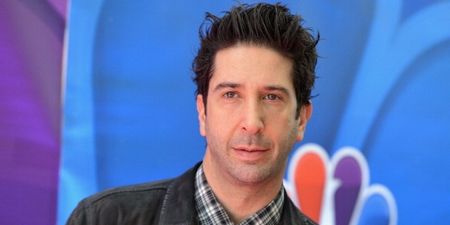 David Schwimmer is hardly recognisable in the new ads for Skittles