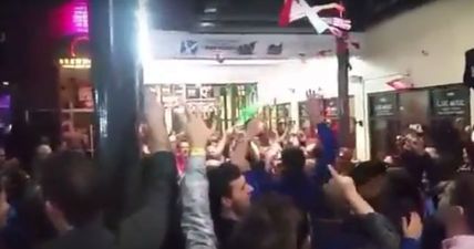 VIDEO: These Irish Rugby Fans Had Serious Craic In Cardiff Last Night