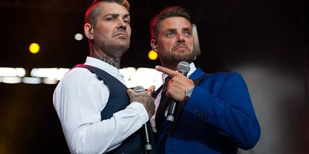 Boyzone reunite in support for Keith Duffy as he gives heartbreaking eulogy at dad’s funeral