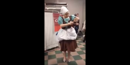 WATCH: What This Woman Can Do With Her Cinderella Costume HAS To Be Magic