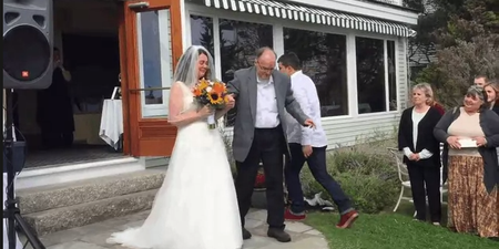 WATCH: A Wheelchair User Surprised His Daughter By Walking Her Down The Aisle In The Most Emotional Video Ever