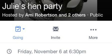PIC: Woman Makes Her Hen Party Event Page Public – It Backfires Spectacularly