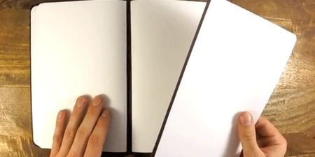 This Magnetic Notebook Is Hypnotic