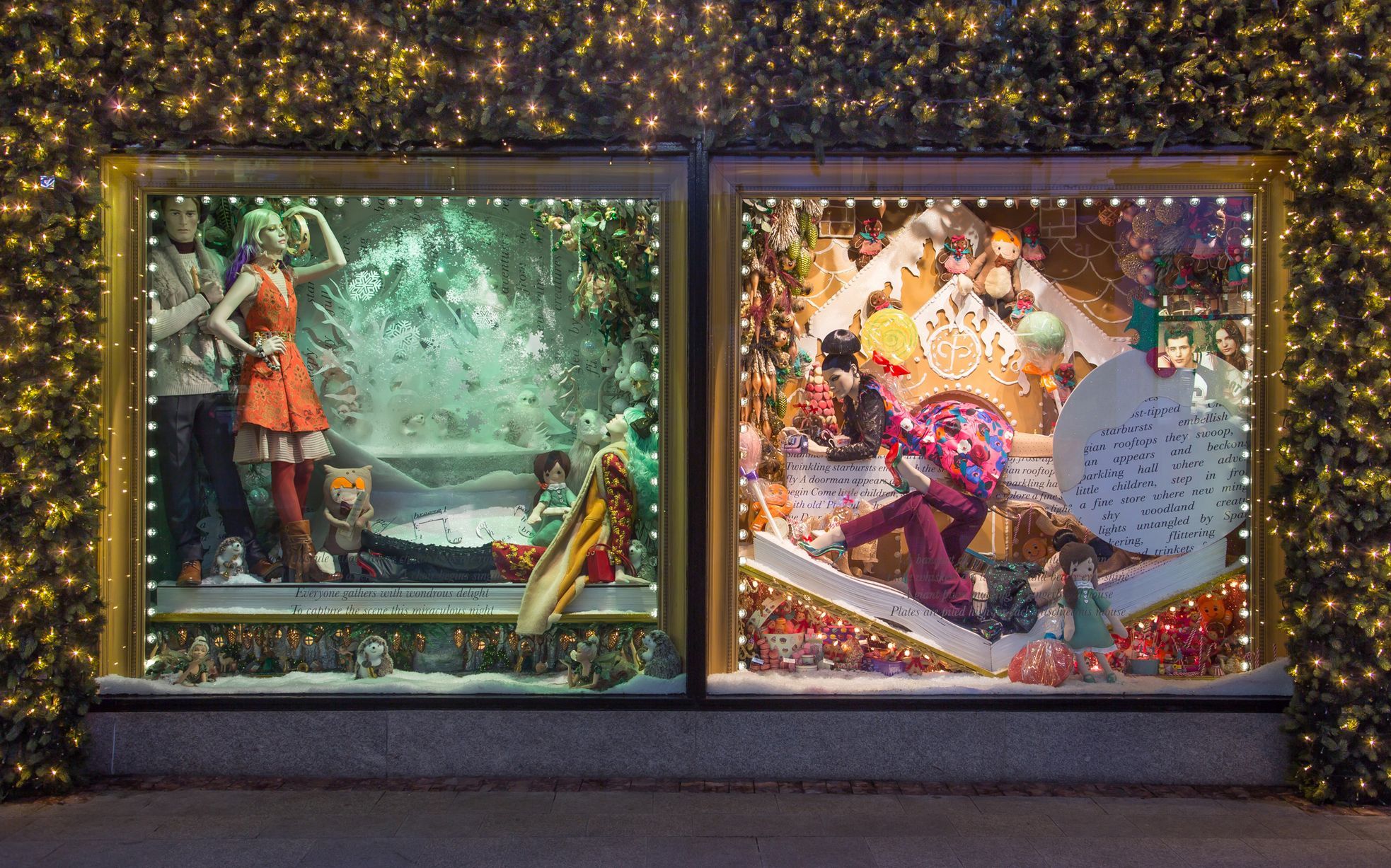 Brown Thomas Dublin Unveil Its Sparkling Christmas Window Display