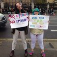 Women Are Bleeding Through Their White Pants In Protest Over The Tampon Tax