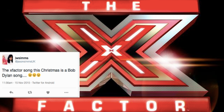 The 2015 Winner’s X Factor Song Revealed As Bob Dylan’s ‘Forever Young’