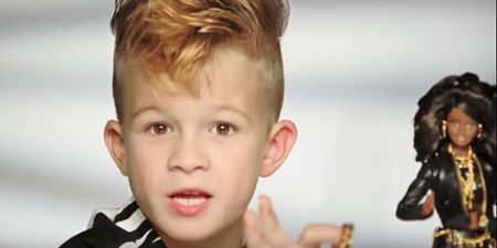 Meet The First Boy Ever To Star In A Barbie Ad