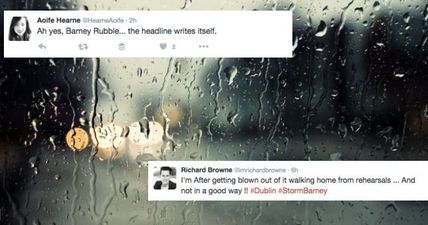 Twitter Roundup – Day One Of Ireland Vs. Storm Barney