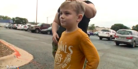 Seven Year Old Texan Boy Donates His Piggybank to Vandalised Mosque