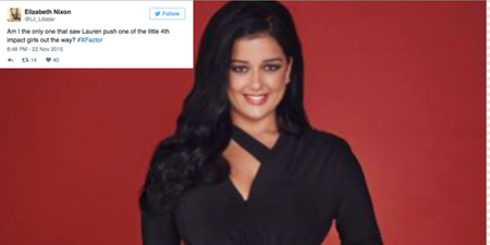 Some X Factor Viewers Were Annoyed With Lauren Murray After Last Night’s Show