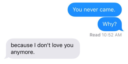 People are sharing the last messages received from loved ones on a heart wrenching website