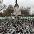 Over 20,000 Shoes Represent Crowds At Paris Climate Change Protest