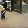 WATCH: This Child’s First Experience With Automatic Doors Is Hilariously Dramatic