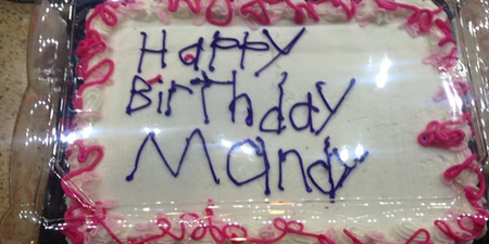 The Reason This Imperfect Shop-Bought Birthday Cake Is Going Viral… Is Perfect
