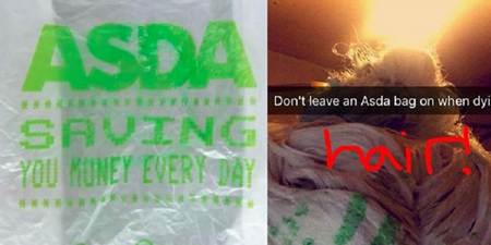 PIC: A Woman Has Accidentally Dyed the Asda Logo Into Her Hair
